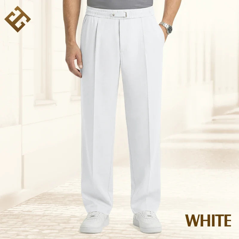 EaseTailor - Flexible Straight Fit Smart Comfort Pants