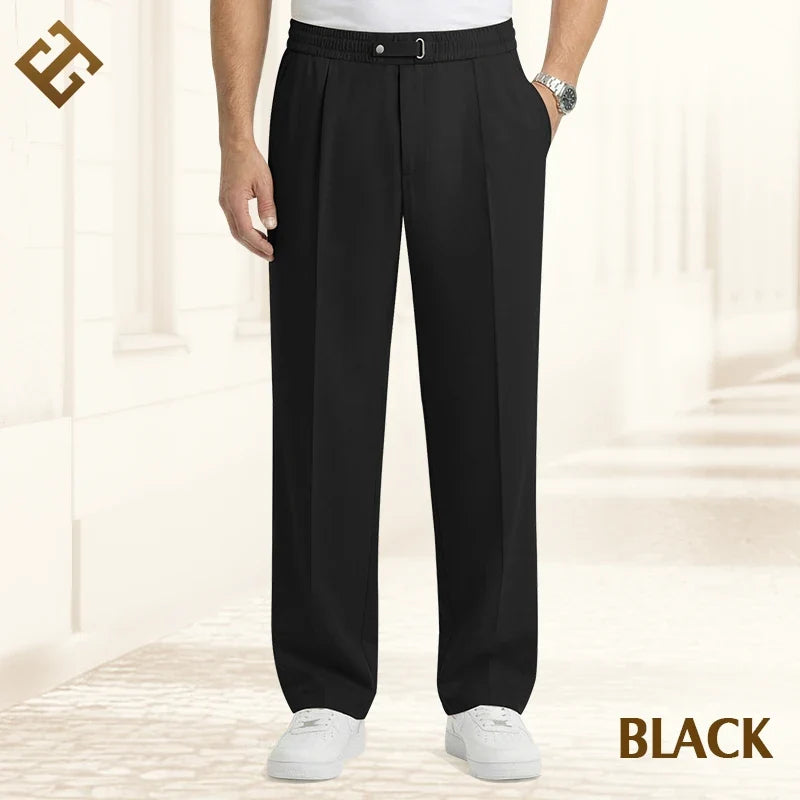 EaseTailor - Flexible Straight Fit Smart Comfort Pants