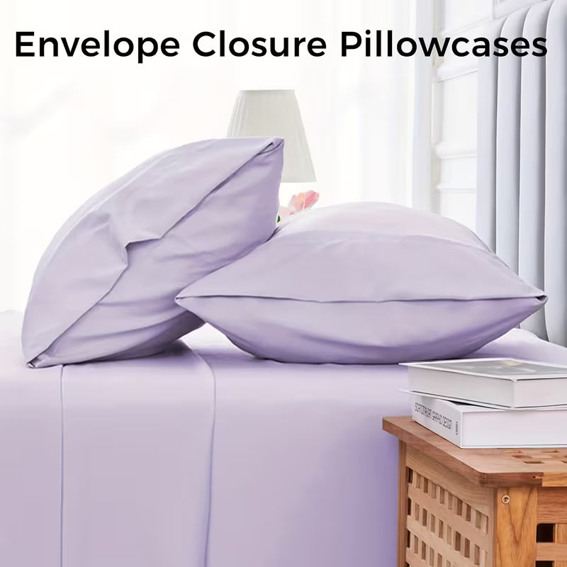 Queen-Size Luxury Hotel-Quality 4-Piece Sheet Set