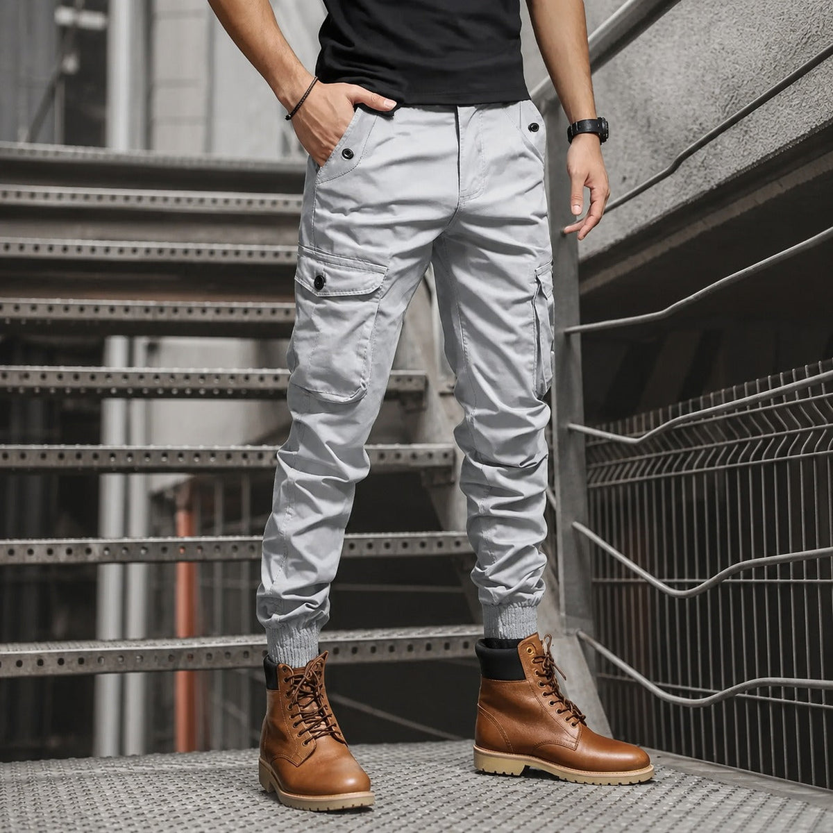 [BUY 1 GET 1 FREE] Brennar™ Jogger Pants with Cargo Pockets / Practicality for Your Daily Routine.