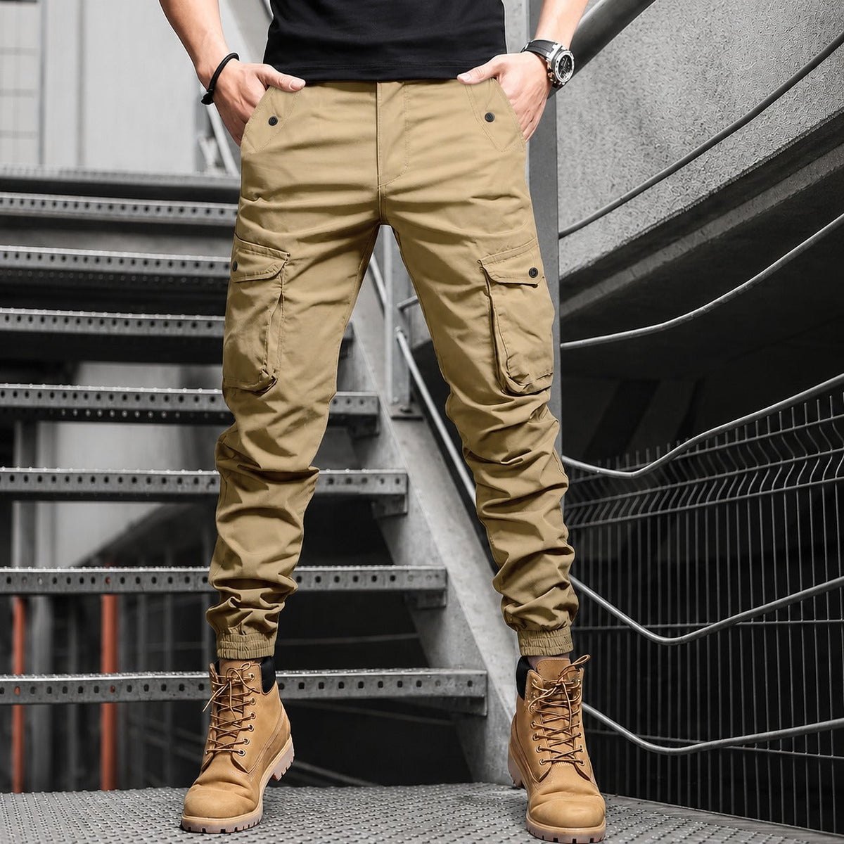 [BUY 1 GET 1 FREE] Brennar™ Jogger Pants with Cargo Pockets / Practicality for Your Daily Routine.
