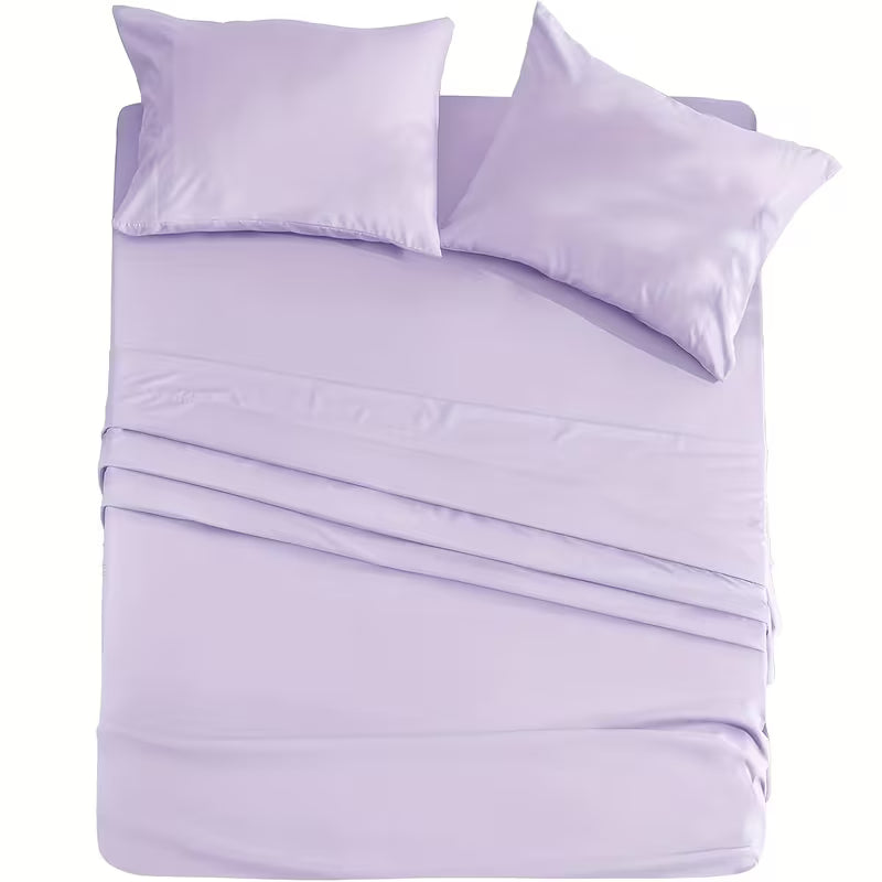 Queen-Size Luxury Hotel-Quality 4-Piece Sheet Set