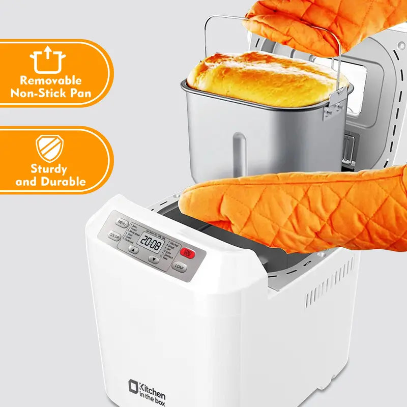 Automatic Bread Maker Machine, 12-in-1, 2LB